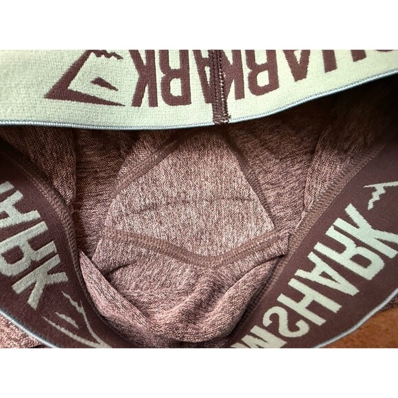 Women’s XS GYMSHARK Gray Seamless Active Crop Capri Leggings 16” Inseam - Picture 6 of 6